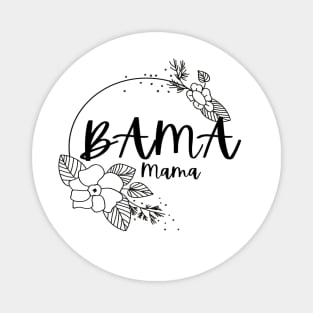 Bama Mama Flowers Magnet